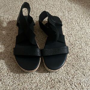 Nine West Black Women's Sandals